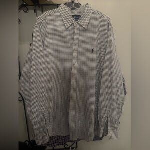Polo Ralph Lauren Vintage Men’s Long Sleeve Button Down Shirt Size XL